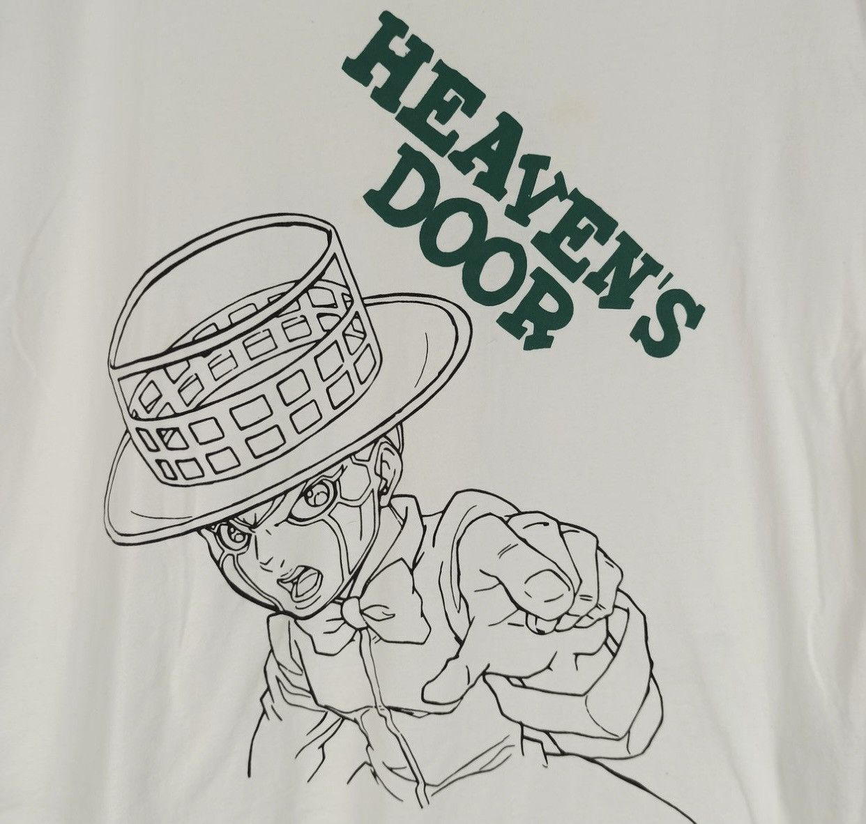 Anime × Cartoon Network × Japanese Brand VINTAGE JOJO'S BIZARRE ADVENTURE HEAVEN'S DOOR TSHIRT Size US L / EU 52-54 / 3 - 1 Thumbnail
