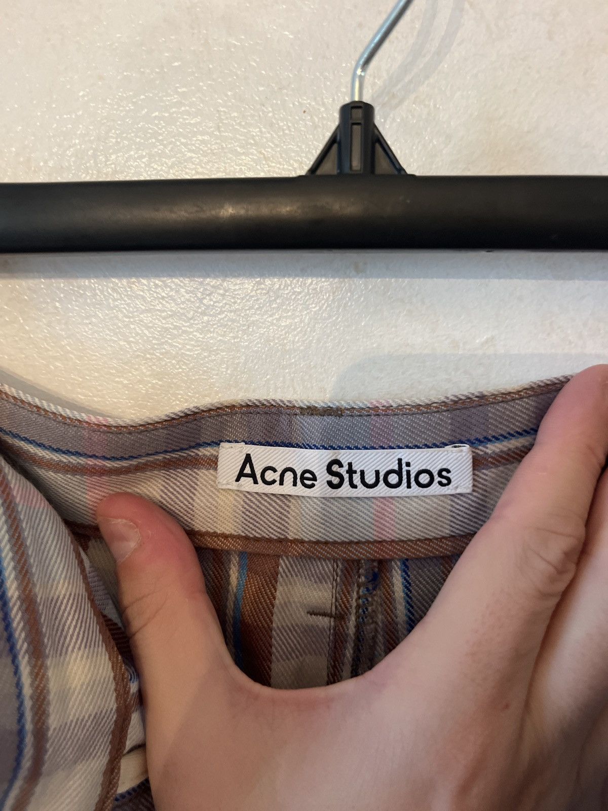 Acne Studios Acne studios plaid pants size 48 EU excellent condition Size US 32 / EU 48 - 6 Thumbnail