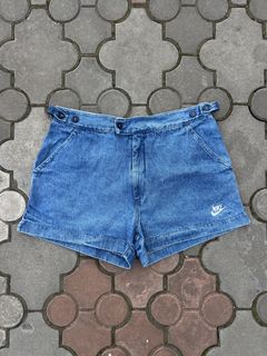 Nike denim 2024 tennis shorts