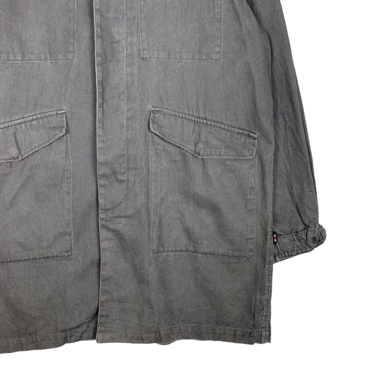 Japanese Brand VAN JAC Gray Parka Chore Jacket #1005-C45 Size US M / EU 48-50 / 2 - 4 Thumbnail