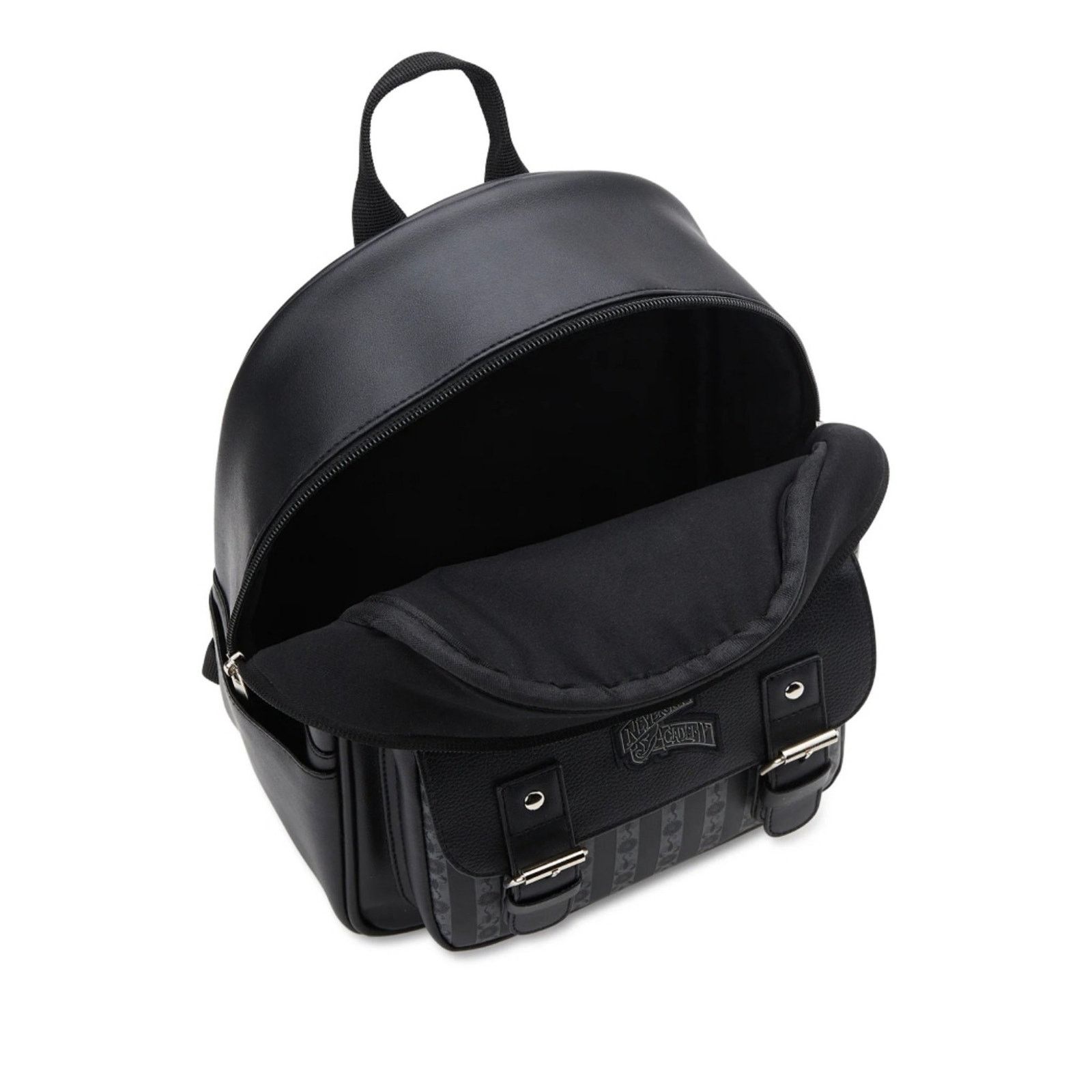 Disney Wednesday Addams Mini Backpack Black NWT Size ONE SIZE - 3 Thumbnail
