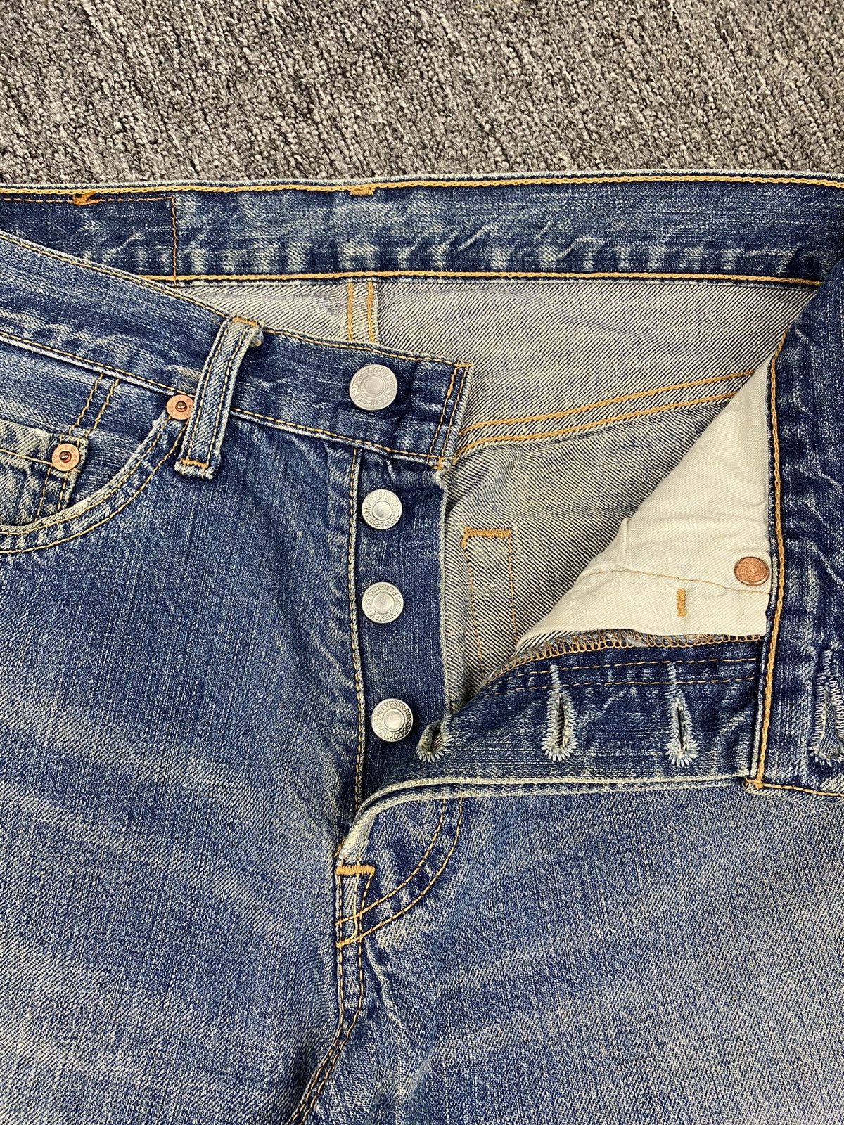 Levi's × Vintage Vintage Levis 501 Straight cut Size US 28 / EU 44 - 12 Thumbnail