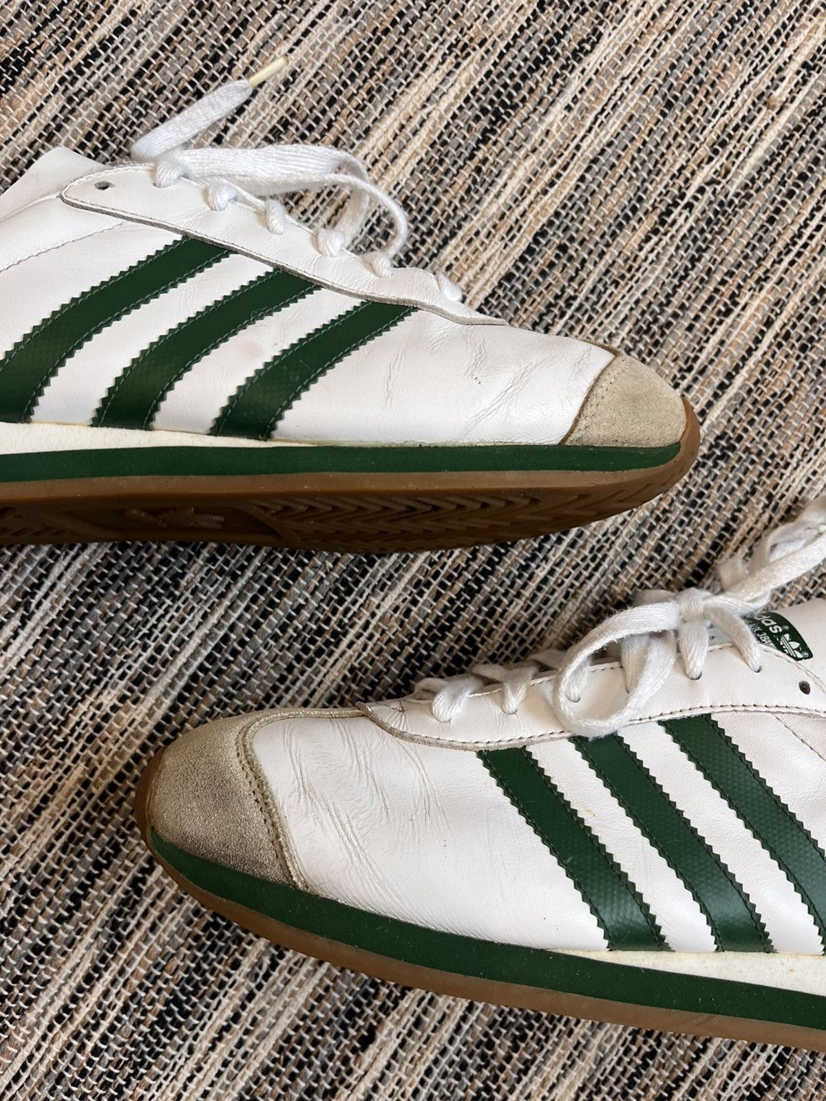 Adidas × Vintage RARE Vintage Adidas Country Leather sneakers japanese 99s Size US 8.5 / EU 41-42 - 7 Thumbnail