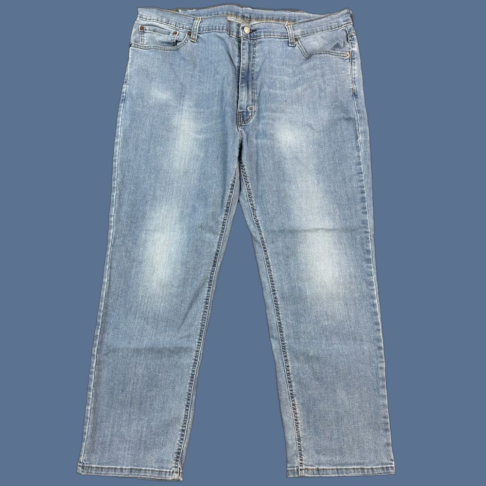 Levi's Levis 541 Jeans Mens 42x30 42x29 Athletic Taper Stretch Denim Medium Wash Casual Size US 42 / EU 58 - 1 Thumbnail