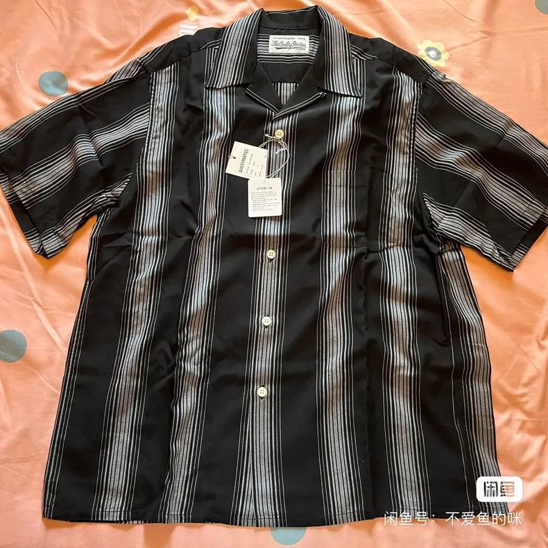 Wacko Maria wacko maria Striped open-collar shirt Size US M / EU 48-50 / 2 - 3 Thumbnail