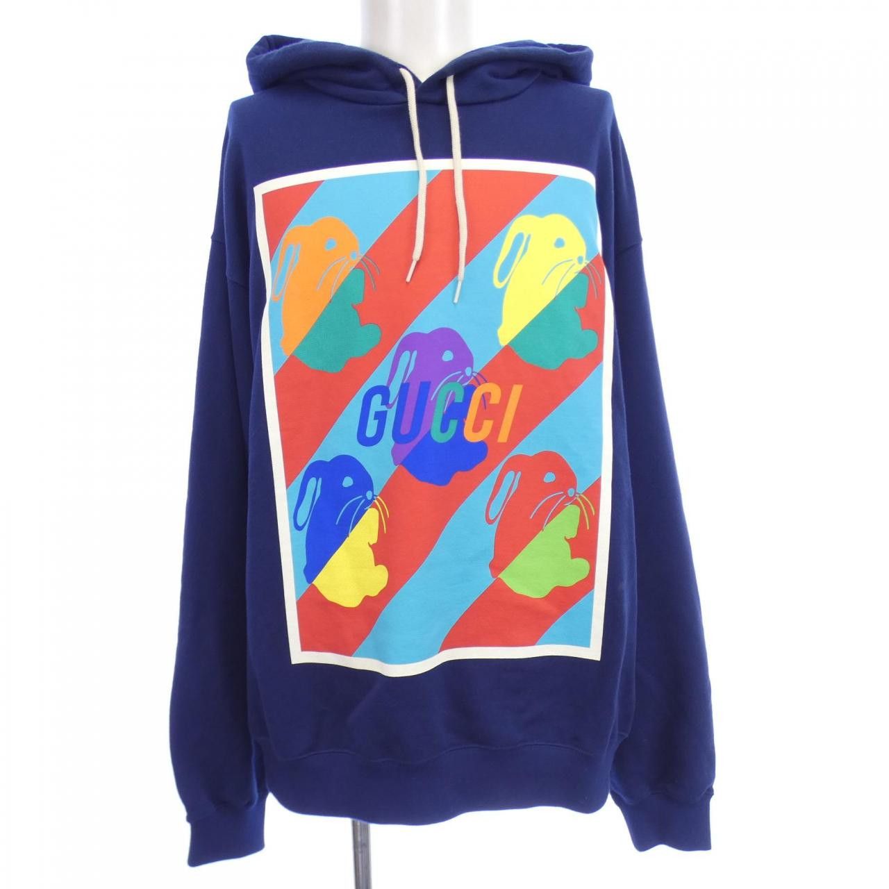 Gucci Gucci Gucci 728986 XJE78 Hoodie Cotton Sweatshirts & Hoodies 728986 XJE78 DUTY FREE for USA Size ONE SIZE - 1 Thumbnail