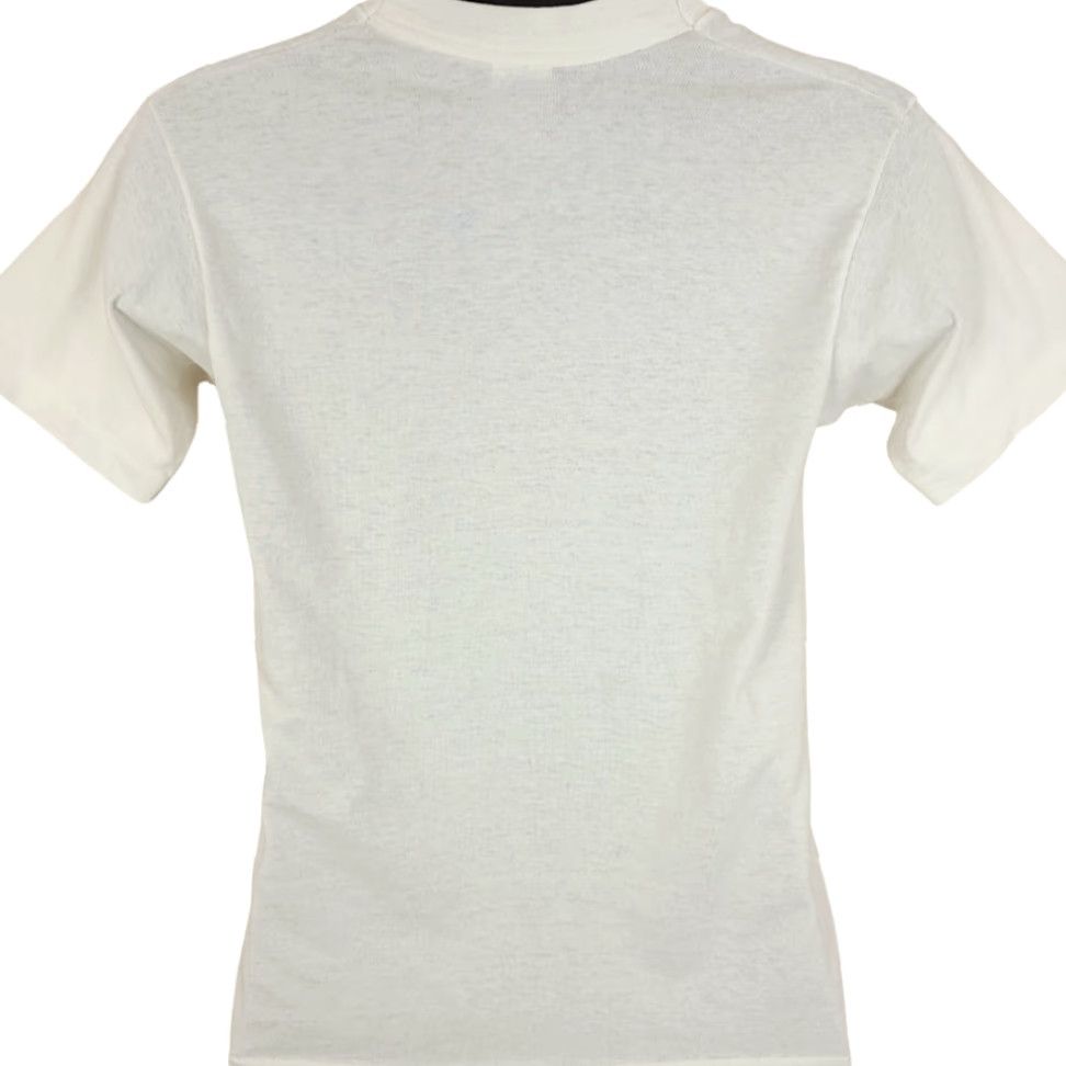 Fruit Of The Loom VINTAGE Fruit of the Loom Christian T Shirt Mens Small White 90s Jesus Loves Me Made In USA Size US S / EU 44-46 / 1 - 5 Thumbnail