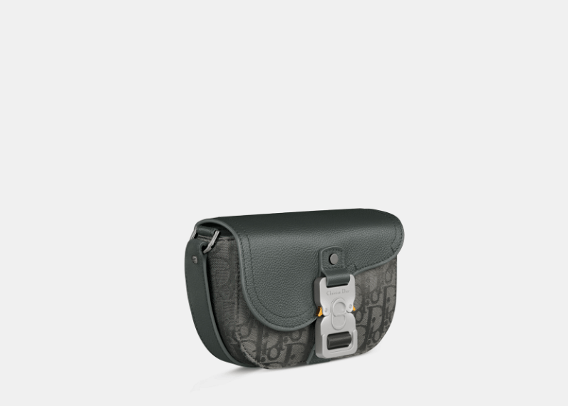 Dior o1w1db10426 2ADCA4 Size OS / Mini Messenger Bag in Gray Size ONE SIZE - 2 Thumbnail