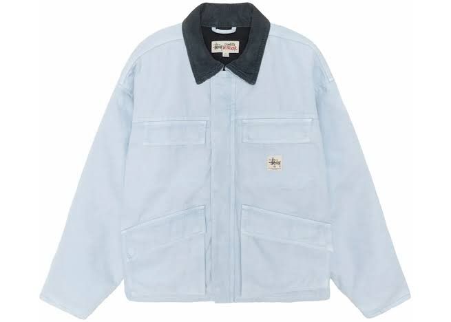 Stussy STUSSY canvas washed jacket Size US XL / EU 56 / 4 - 1 Thumbnail