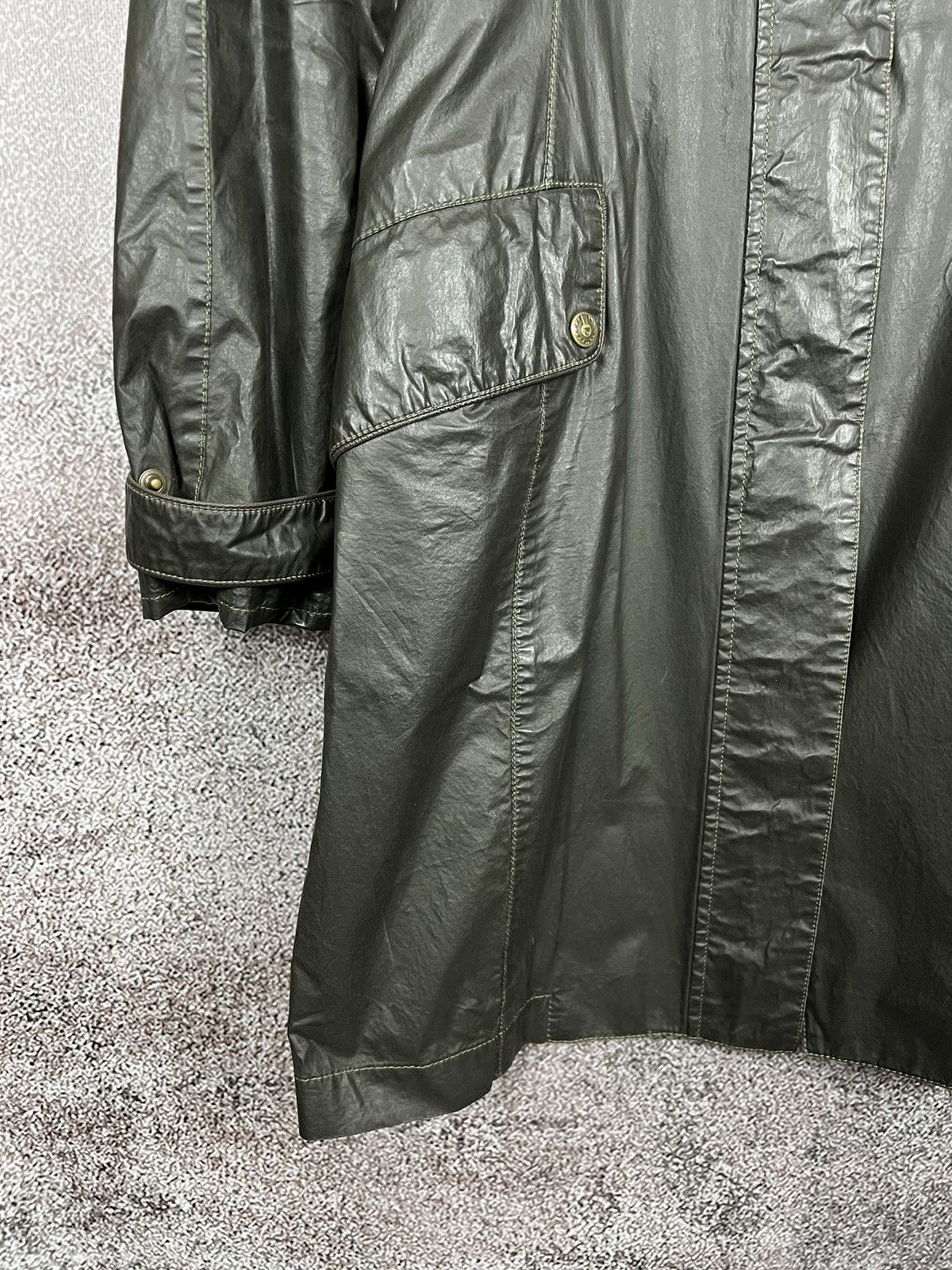Belstaff Belstaff Black Prince Waxed Coat belted archive vintage Size M / US 6-8 / IT 42-44 - 3 Thumbnail