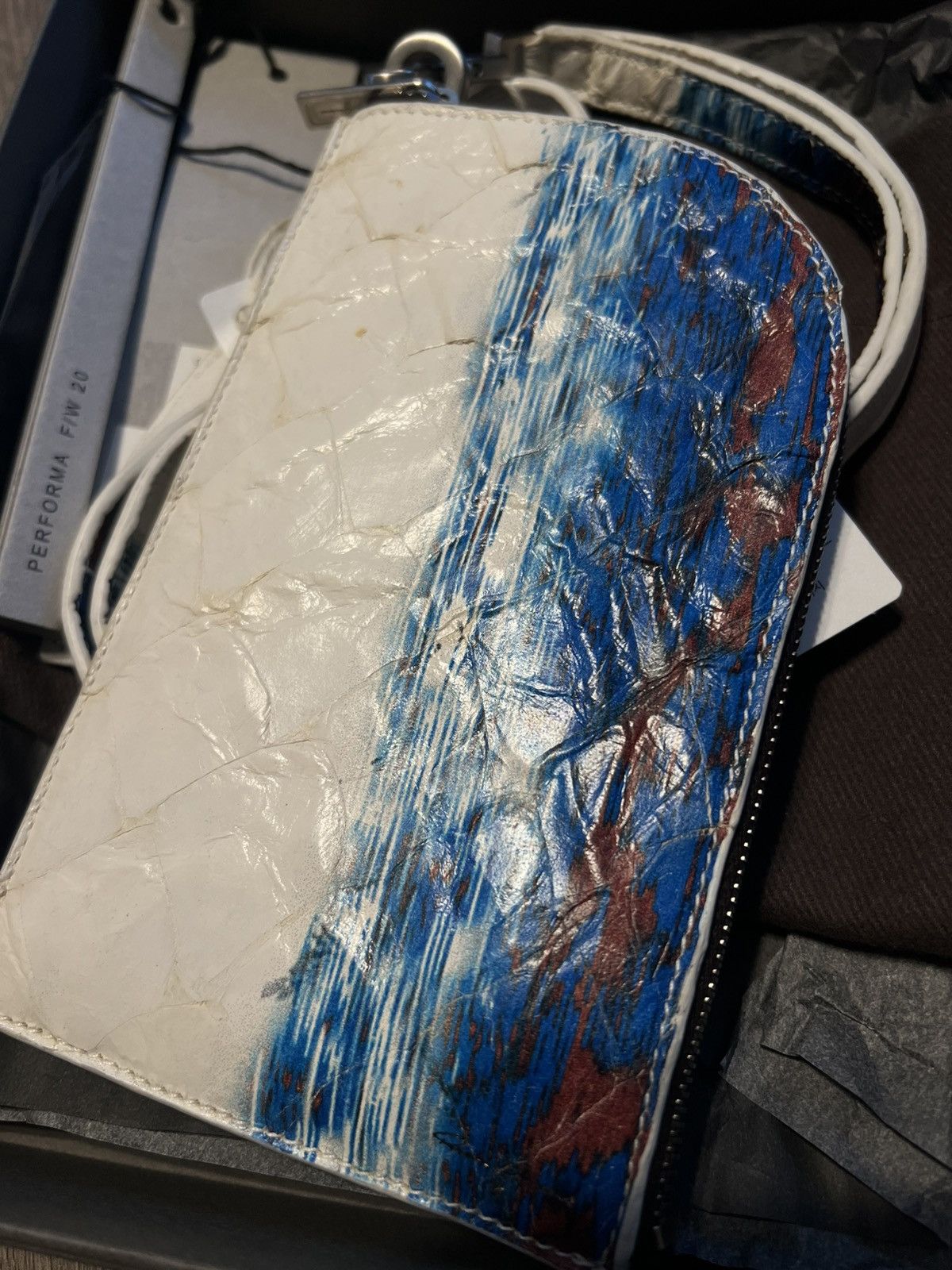 Rick Owens Rick Owens Multi-Colored Pirarucu Neck Wallet Size ONE SIZE - 3 Thumbnail