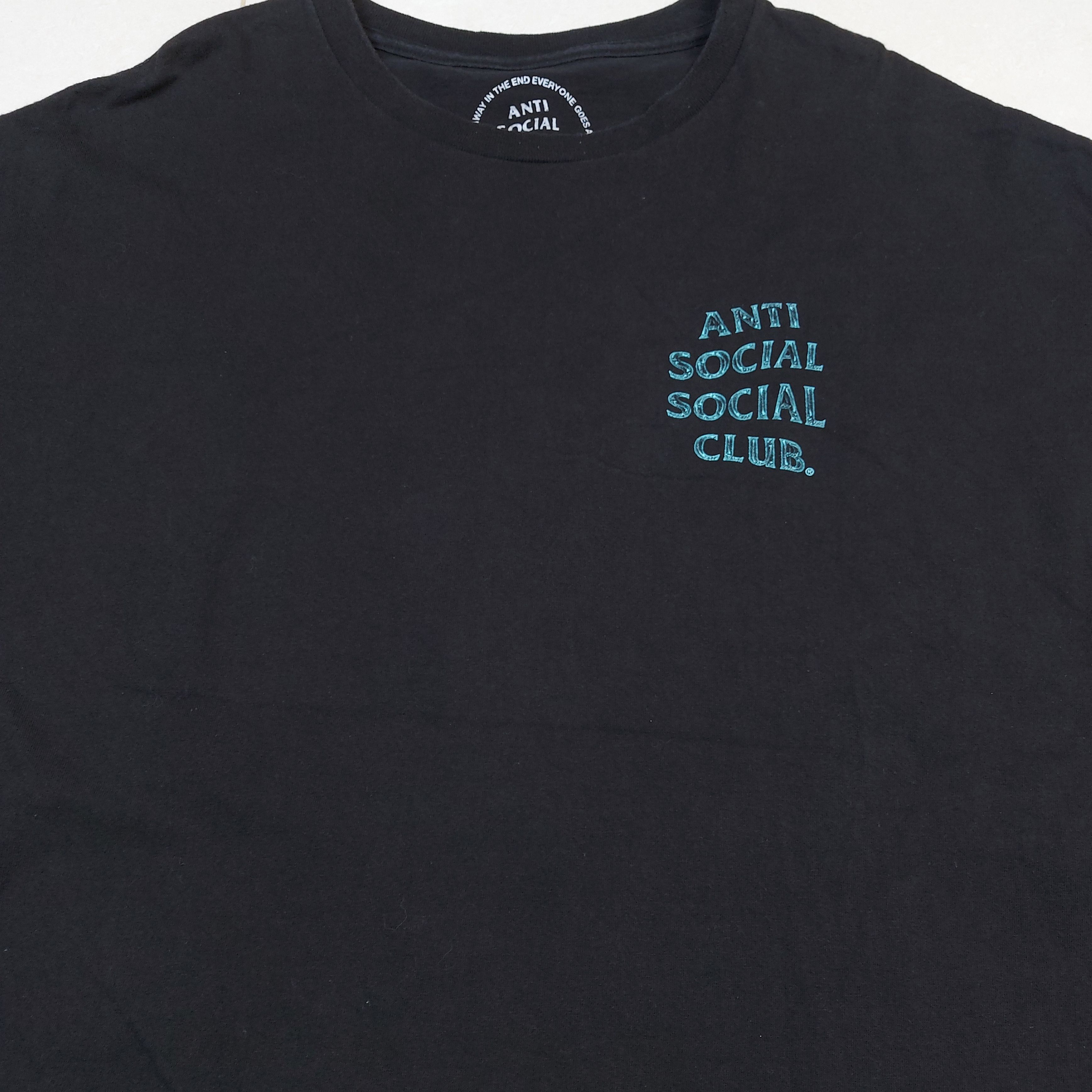 Anti Social Social Club Anti Social Social Club x Braking Point Members Only TEE Size US XXL / EU 58 / 5 - 6 Thumbnail