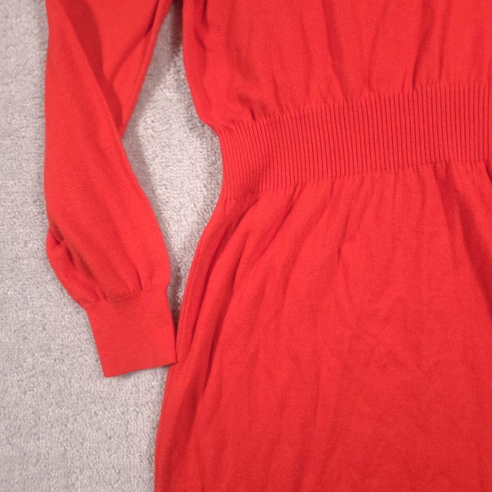 Old Navy Old Navy Knit Turtleneck Sweater Dress Womens Large Orange Long Sleeve Size L / US 10 / IT 46 - 4 Thumbnail