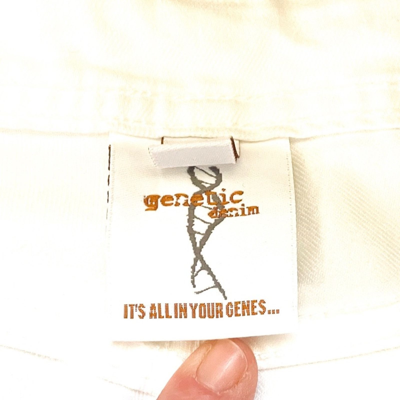 Genetic Denim The Shane sequin pocket | Size 27 (4) | Skinny Jeans white Size 27" / US 4 / IT 40 - 5 Thumbnail