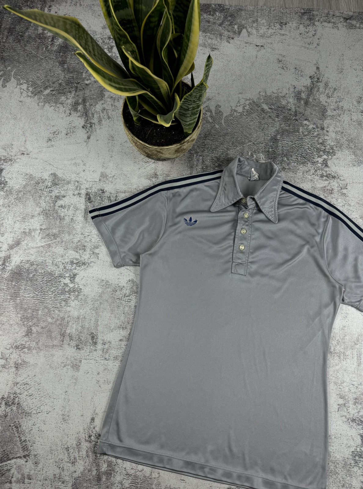 Adidas Adidas Ventex Made in France 70S - 80S Jersey T Shirt Tee Size US S / EU 44-46 / 1 - 2 Thumbnail