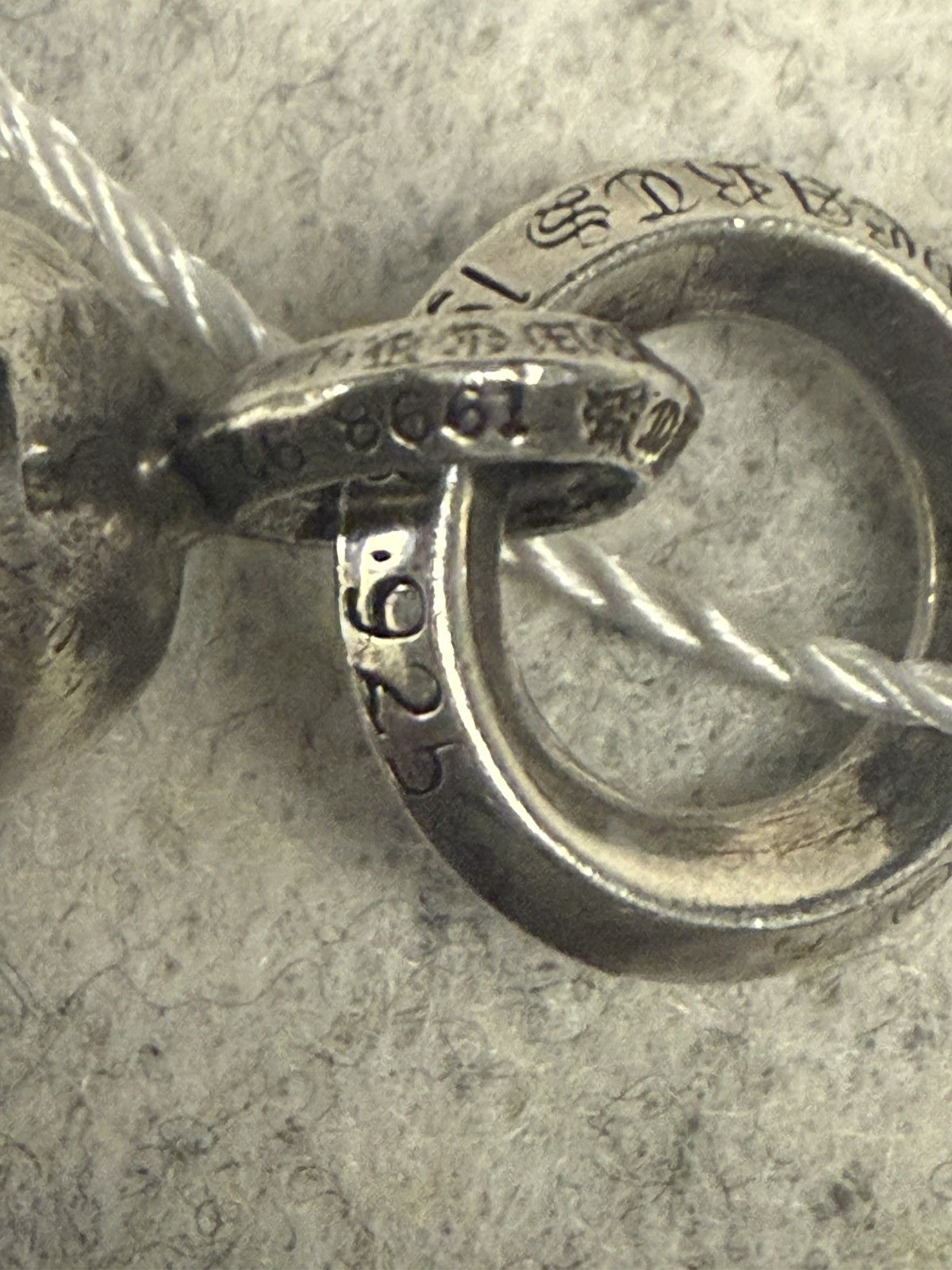 Chrome Hearts Chrome Hearts Foti Jarvis Pendant Silver Size ONE SIZE - 8 Thumbnail