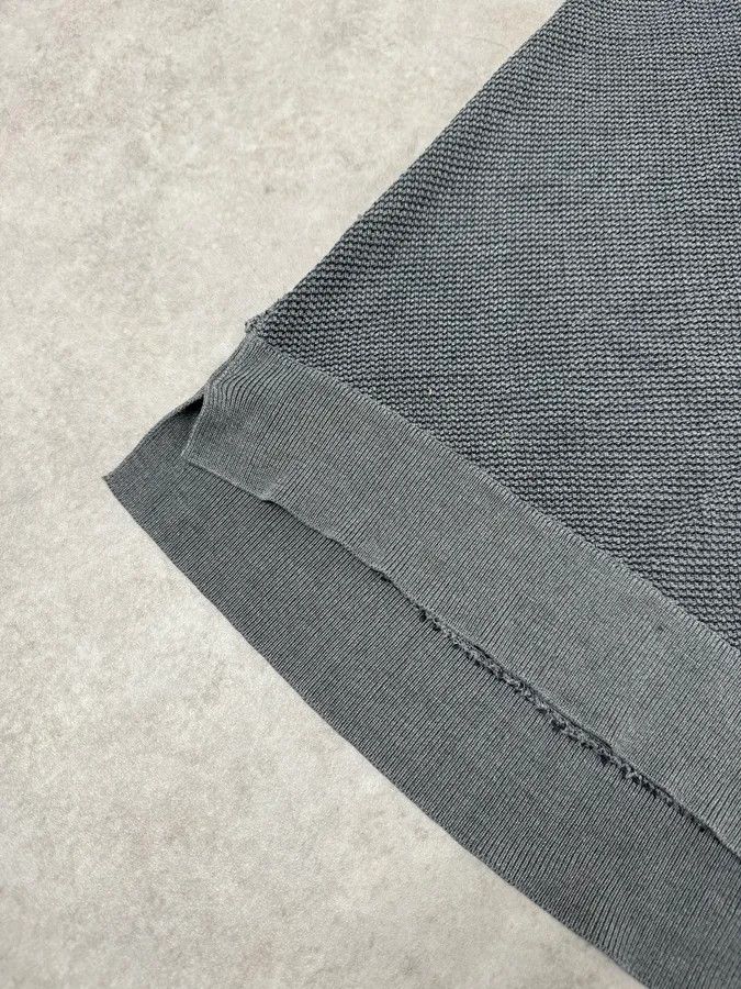Dolce & Gabbana 2000s Dolce & Gabbana Grey Knit Polo Shirt Size US M / EU 48-50 / 2 - 6 Thumbnail