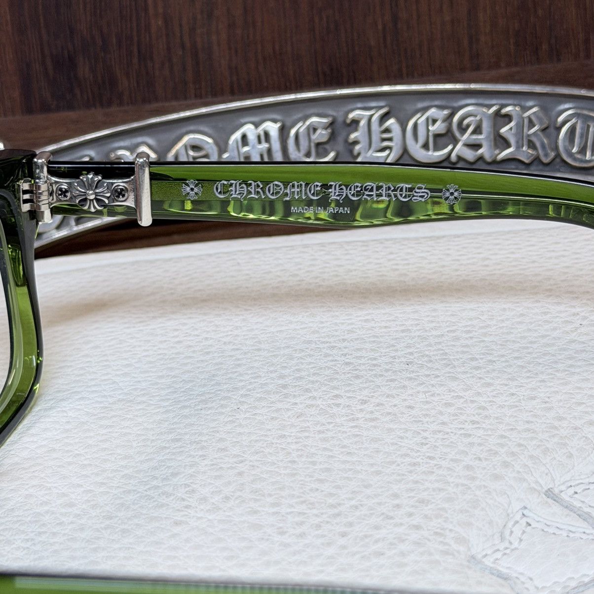 Chrome Hearts Chrome Hearts VAGILLIONAIRE II Glasses Size ONE SIZE - 8 Thumbnail