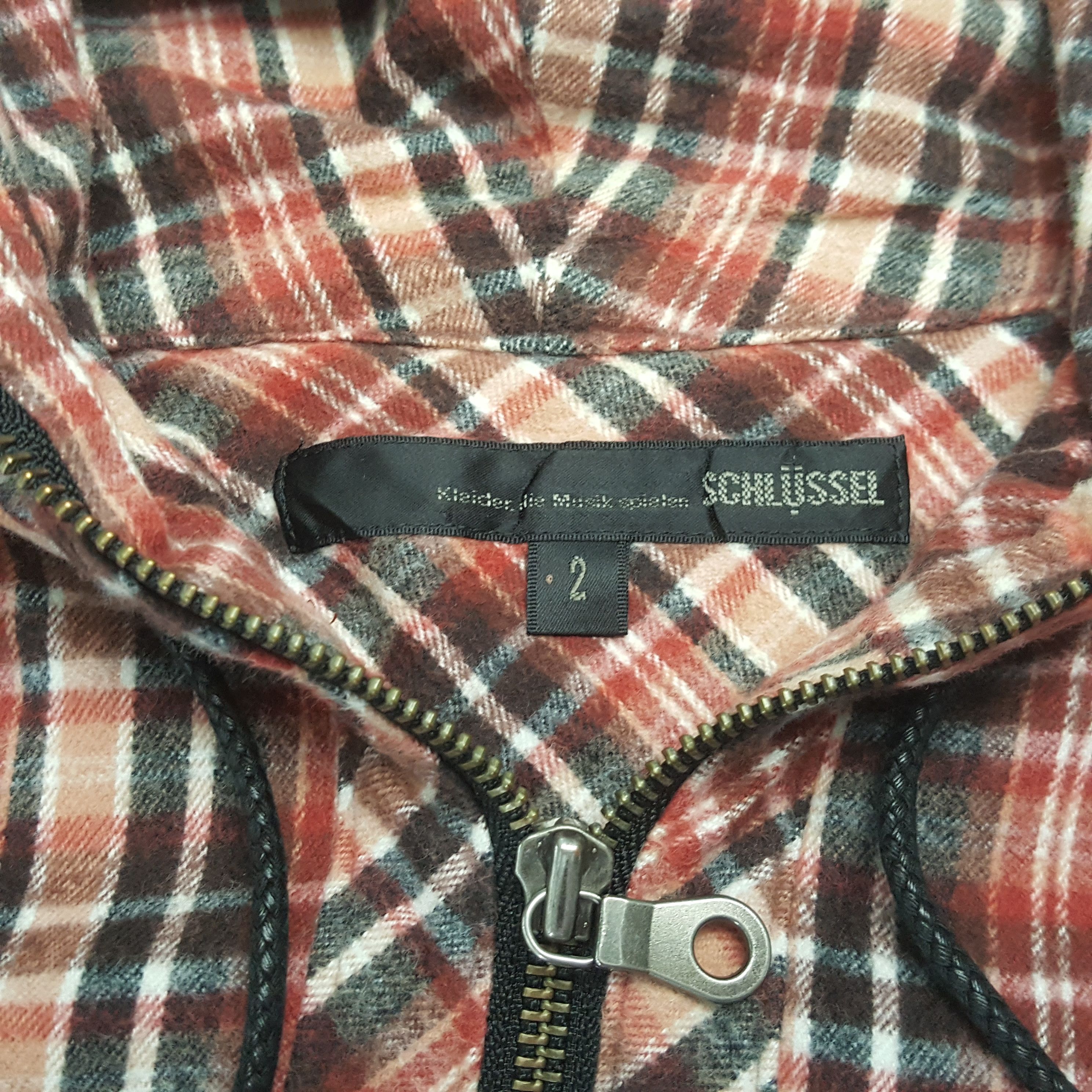Vintage SCHLUSSEL Japanese Brand Style Jacket C283N16 Size US XS / EU 42 / 0 - 6 Thumbnail