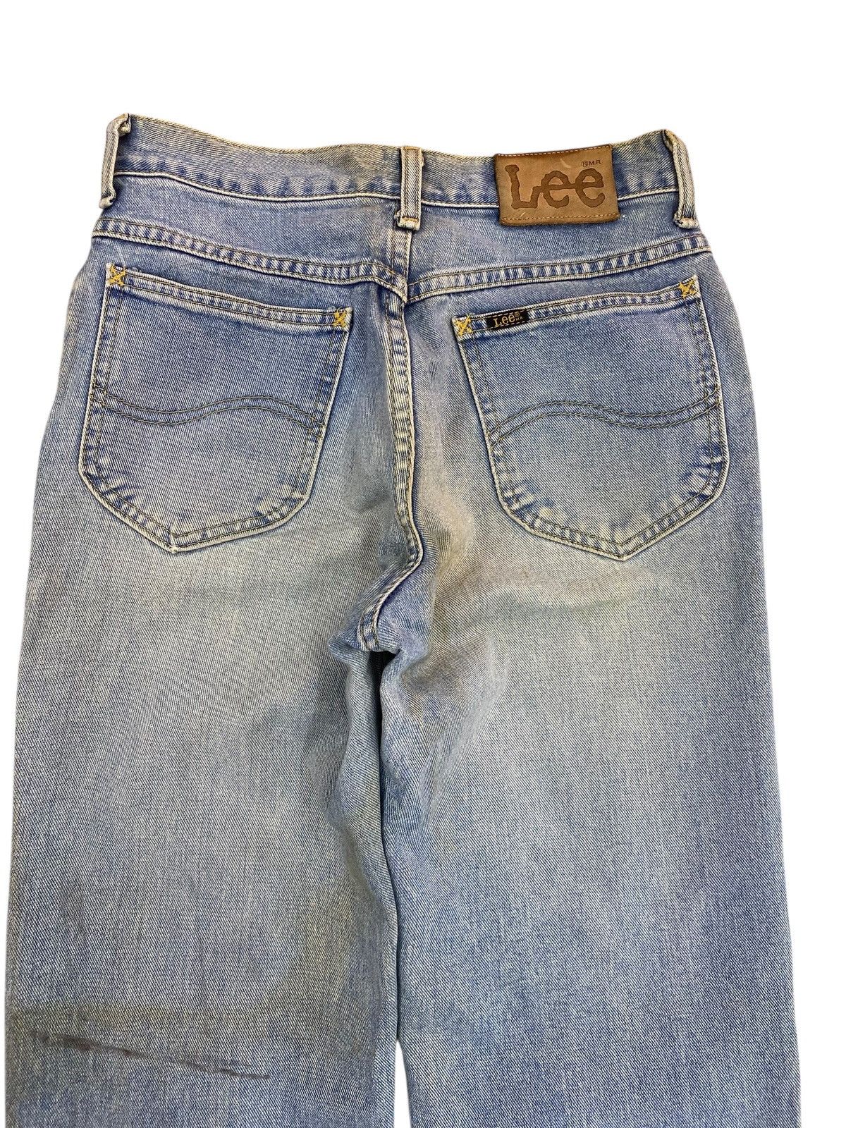 Lee Lee Faded Blue Wash Style Straight Cut Jean Size US 26 / EU 42 - 4 Thumbnail