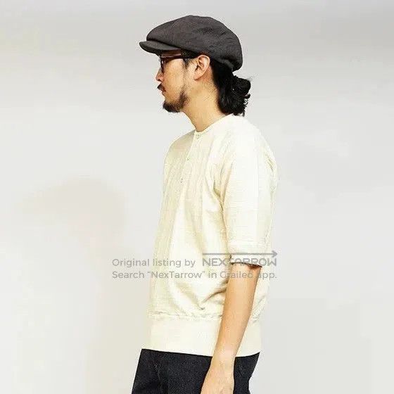 Nigel Cabourn Nigel Cabourn Linen Newsboy Cap Summer. Size ONE SIZE - 2 Thumbnail