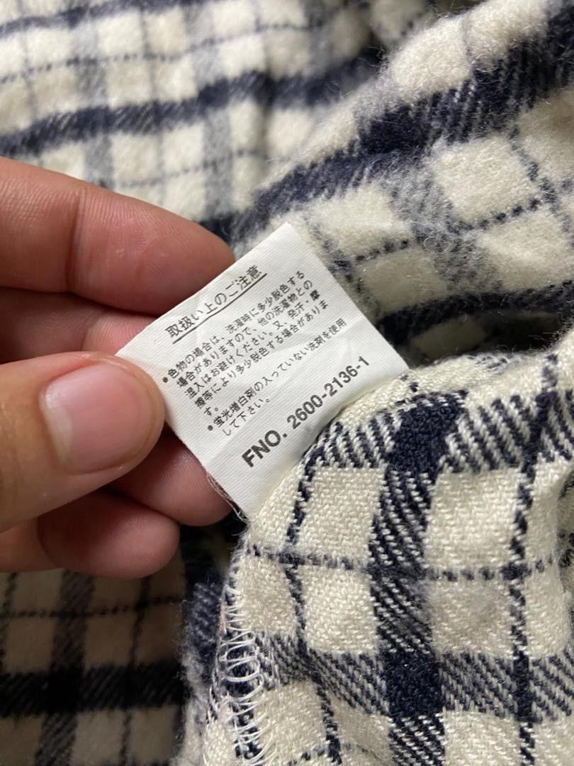 Pepsi Pepsi Brand Wool Checkered Flannel Up Shirts (191) Size US M / EU 48-50 / 2 - 5 Thumbnail