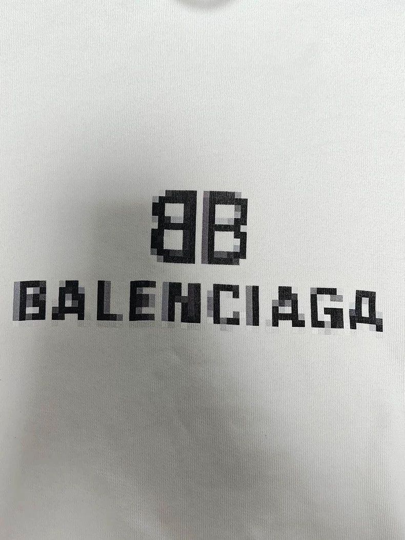 Balenciaga balenciaga double b logo hoodie white Size US XS / EU 42 / 0 - 4 Thumbnail
