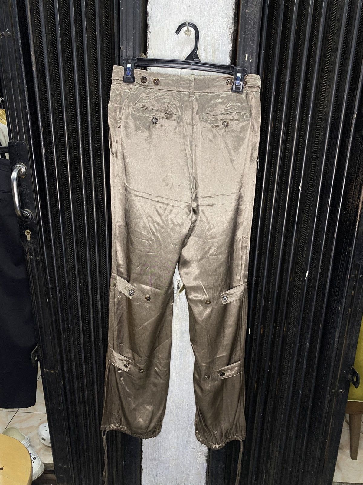Ann Demeulemeester Satin pants ann demeulemeester Size 28" / US 6 / IT 42 - 1 Thumbnail