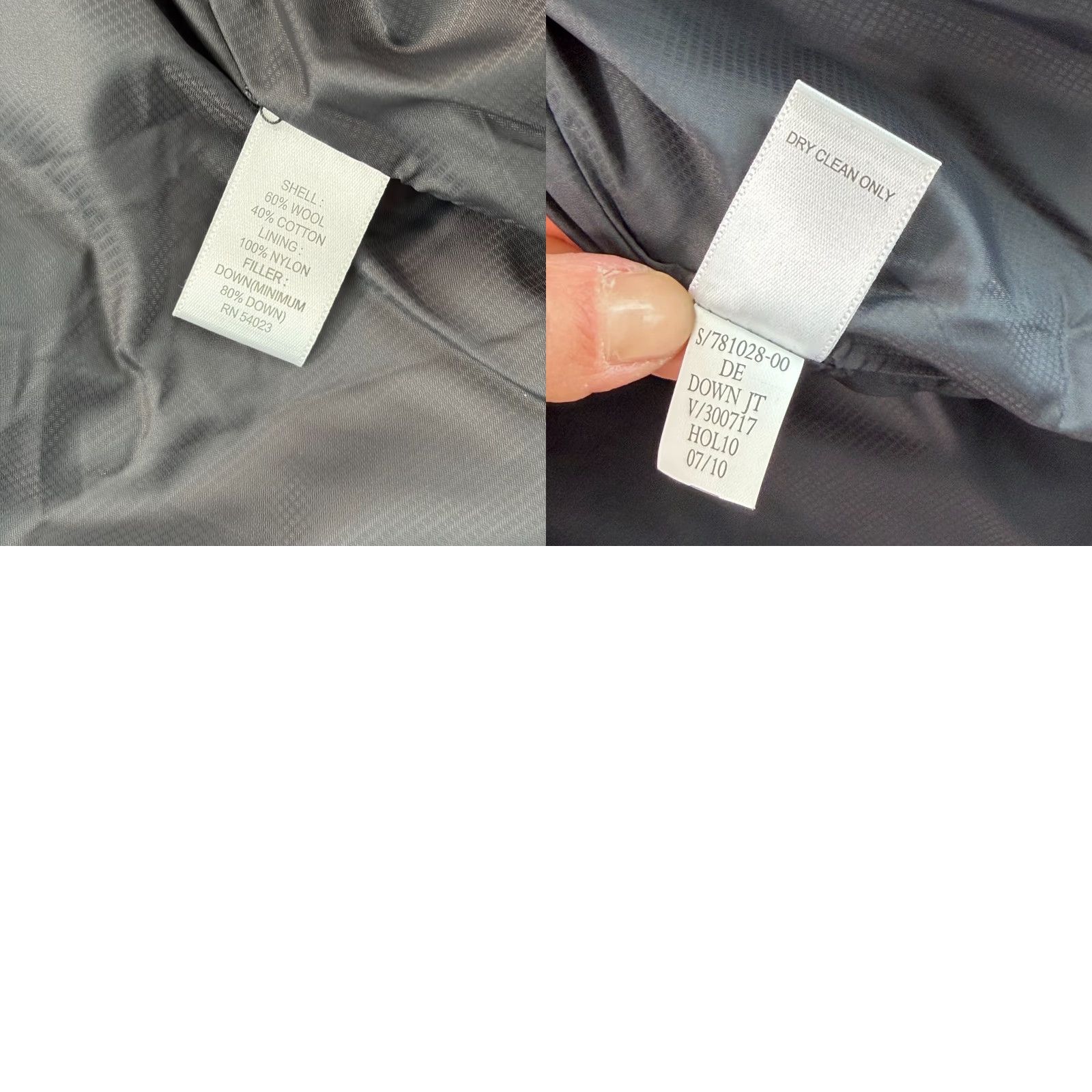 Banana Republic Banana Republic Down Puffer Jacket Men Small Grey Wool Blend Hidden Hood Zip Light Insulated Winter Casual City Classic Outdoor N/A Mens Size US S / EU 44-46 / 1 - 8 Thumbnail