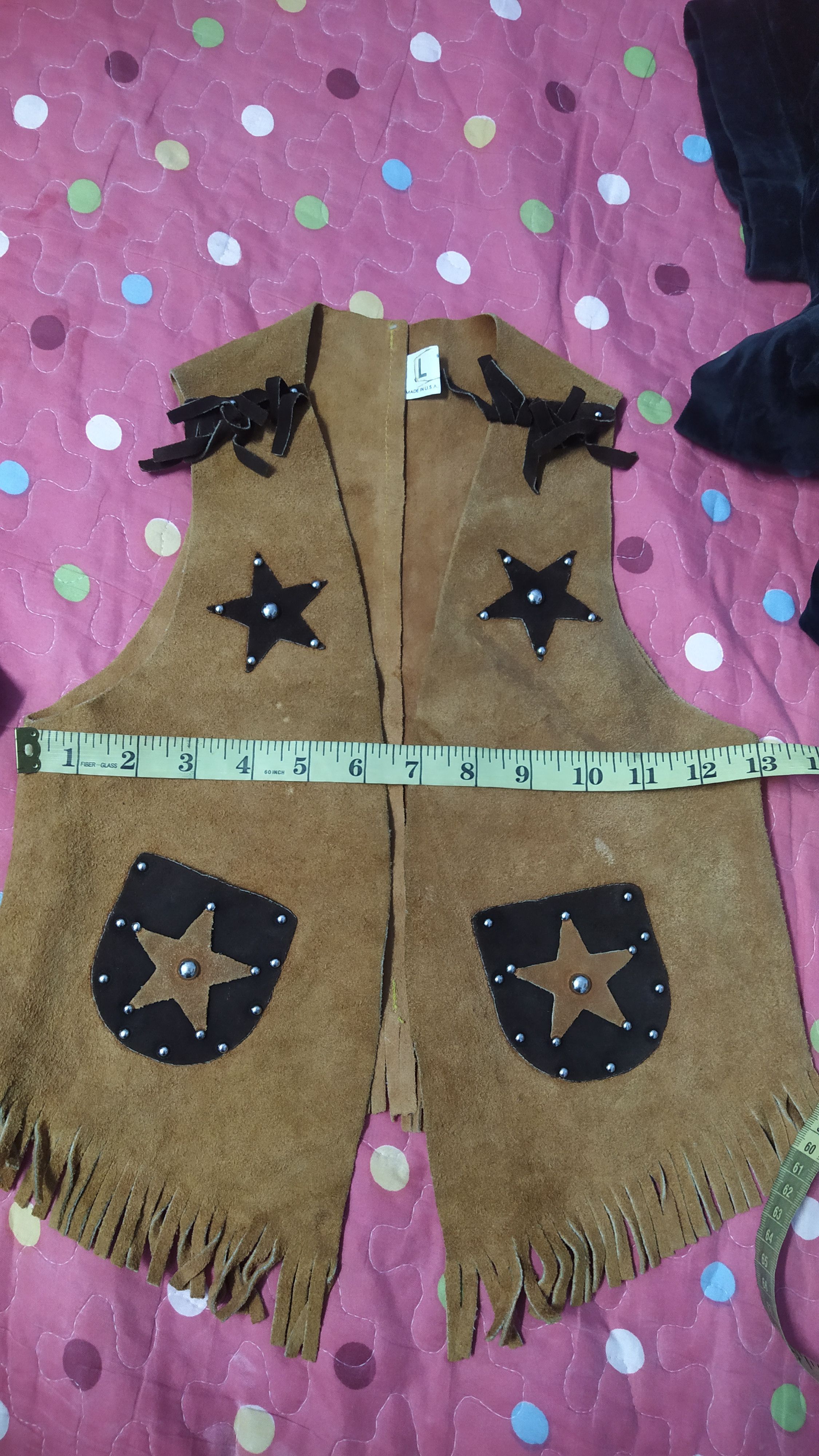 Leather Leather vest and sling bag for kid vintge Size US XXS / EU 40 - 6 Thumbnail