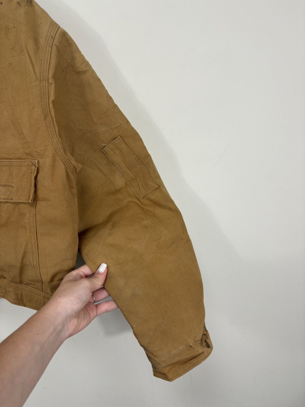 Carhartt Vintage Carhartt 90s USA Workwear Hype Boxy Cropped Jacket Size US M / EU 48-50 / 2 - 19 Thumbnail