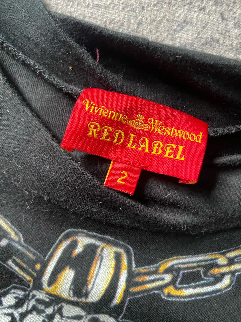 Vintage × Vivienne Westwood Vivienne Westwood Red Label Teddy Big Logo Midi Dress Size XS / US 0-2 / IT 36-38 - 4 Thumbnail