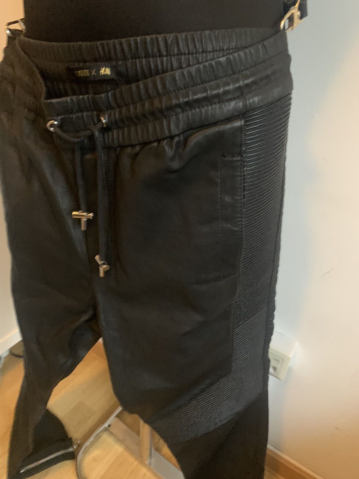 Balmain Leather pants for men BalmainxH&M Size US 34 / EU 50 - 3 Thumbnail