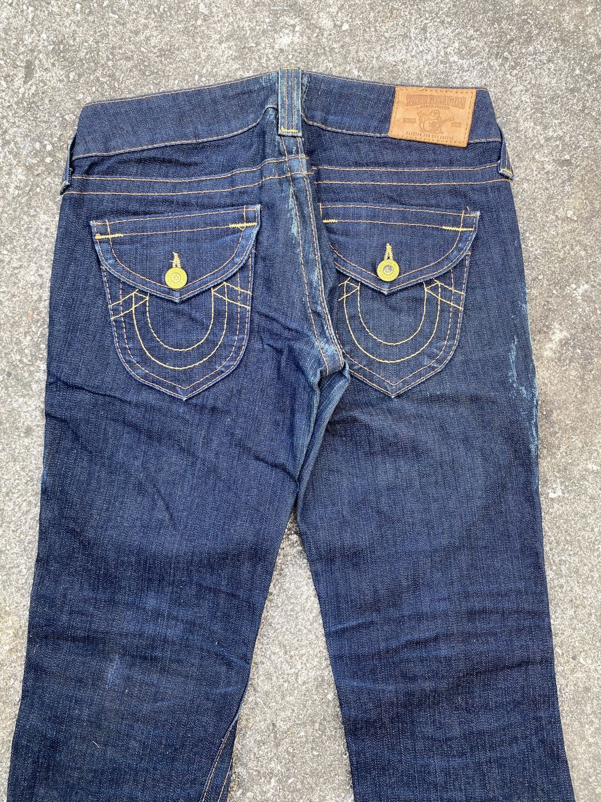 True Religion True Religion Indigo Blue Low Rise Flare Jeans Size 26" / US 2 / IT 38 - 12 Thumbnail