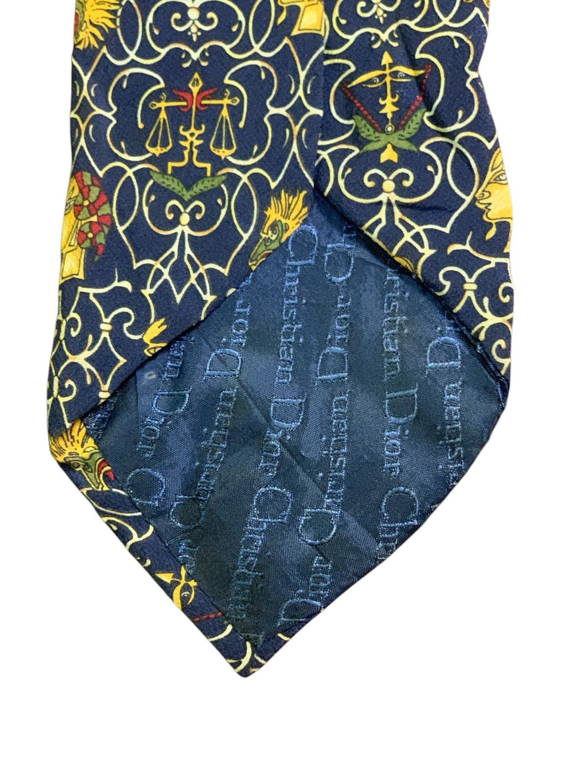 Christian Dior Monsieur × Dior × Vintage Rare Design Vintage Christian Dior Monsieur Ties Size ONE SIZE - 8 Thumbnail