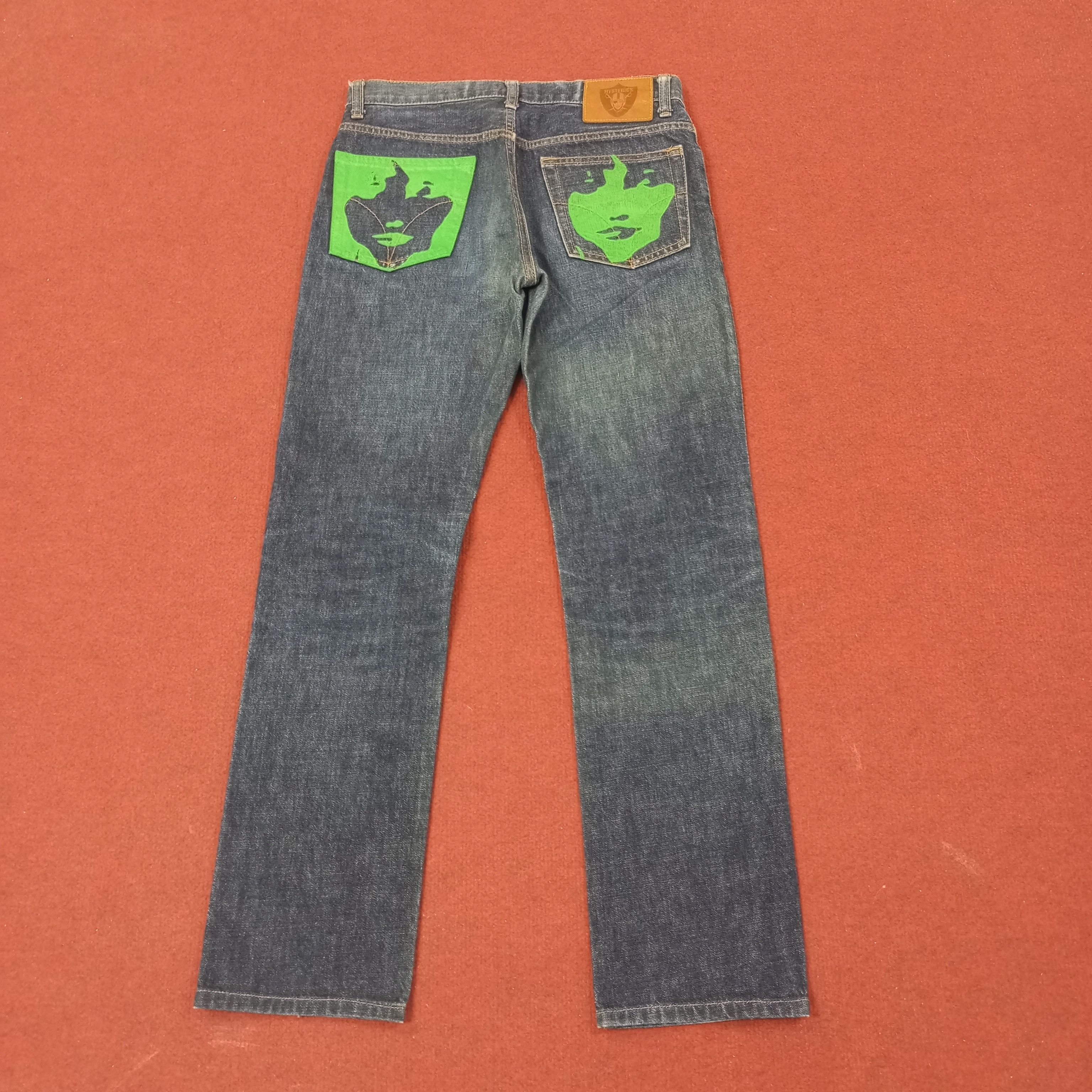 Hysteric Glamour Vintage Hysteric Glamour Japanese Brand Custom Jeans c244n5 Size US 28 / EU 44 - 1 Thumbnail