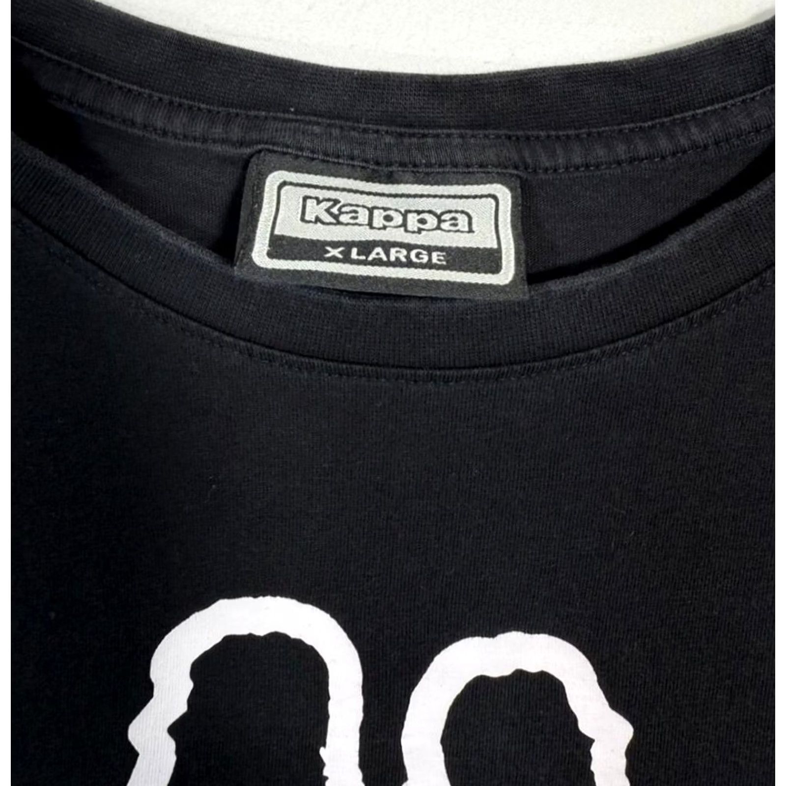 Kappa Kappa Black Logo T-Shirt Men XL Crewneck Short Sleeve Size US XL / EU 56 / 4 - 6 Thumbnail