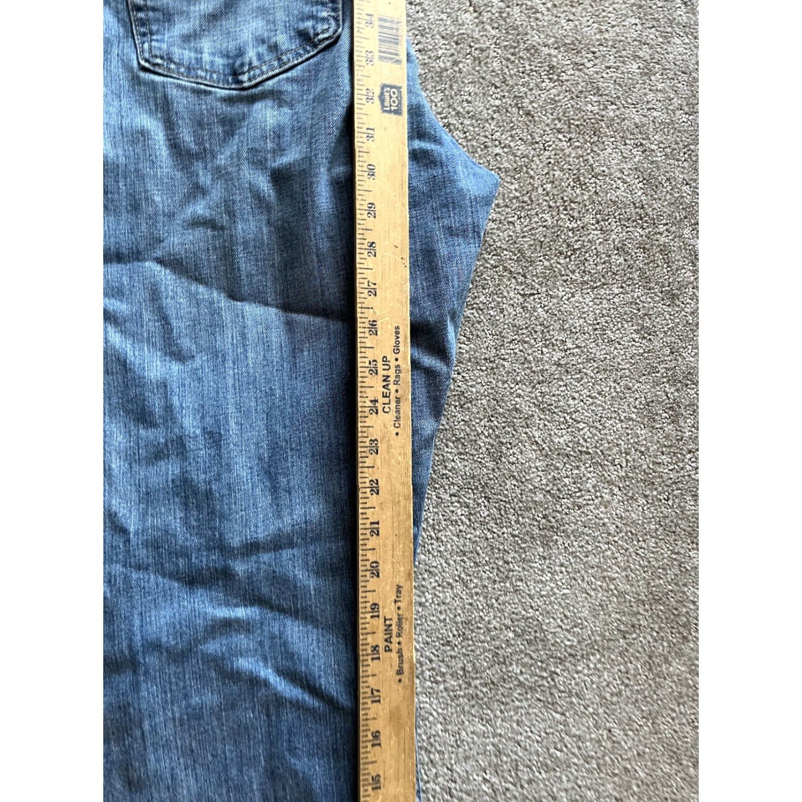 Wrangler Wrangler Jeans Mens 34x31 Medium Blue Straight Denim Regular Fit 34 Inseam Denim Jeans Mens Wrangler Size US 34 / EU 50 - 8 Thumbnail