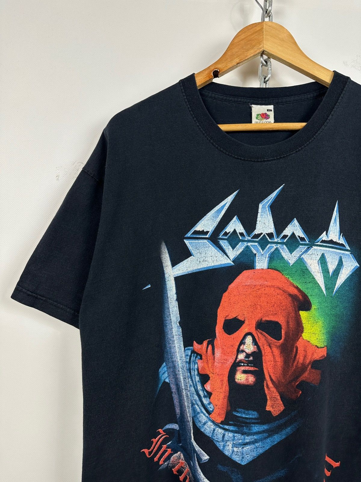 Band Tees 2006 Vintage Sodom In the Sing of Evil Band T-Shirt Size US XL / EU 56 / 4 - 4 Thumbnail