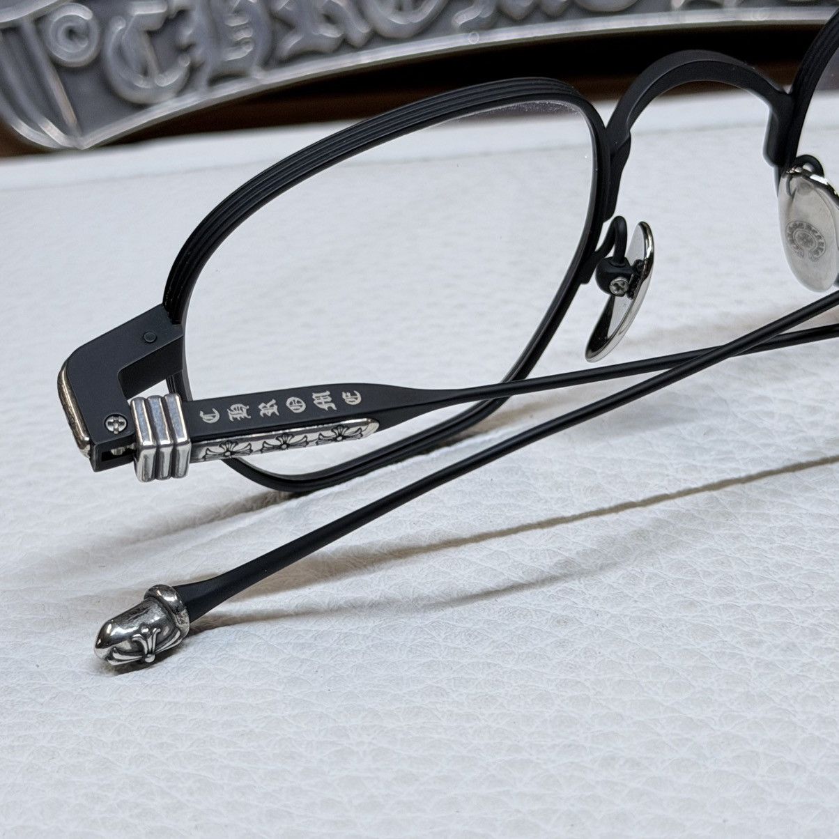 Chrome Hearts Chrome Hearts Vagilictorian Glasses Size ONE SIZE - 11 Thumbnail