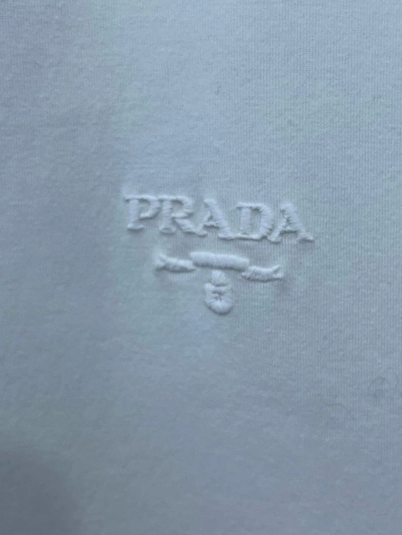 Prada PRADA White Basic Short Sleeve TShirt -2505 Size US M / EU 48-50 / 2 - 3 Thumbnail