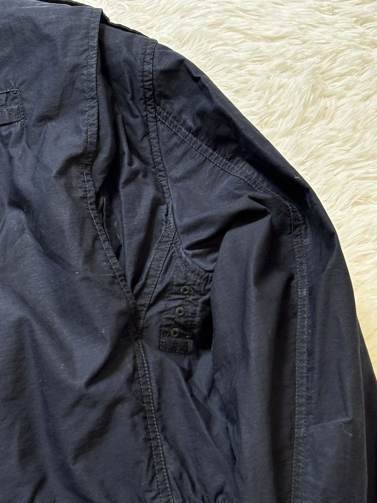 Polo Ralph Lauren Navy Military Safari Jacket Ralph Lauren Men’s M – Vintage Size US M / EU 48-50 / 2 - 12 Thumbnail