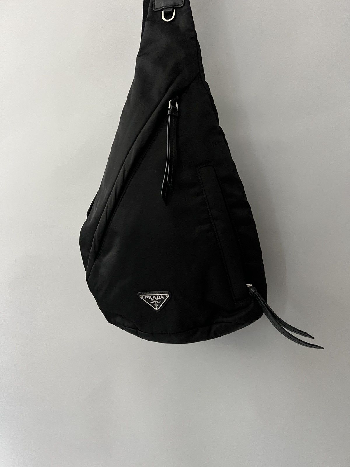Prada Prada Re-Nylon and leather backpack Size ONE SIZE - 6 Thumbnail
