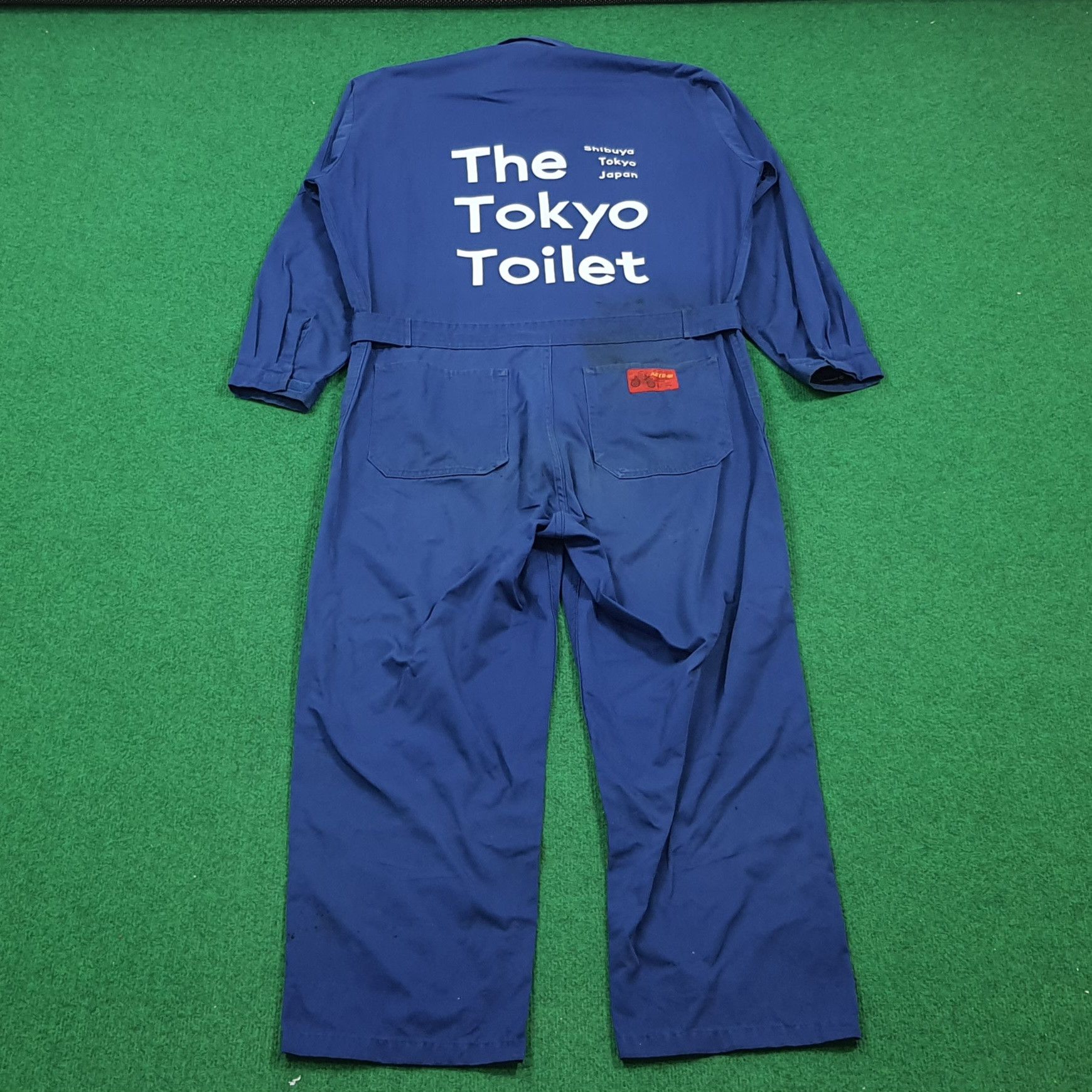 Japanese Brand Vintage The Tokyo Toilet Japan Custom Logo Coverall C298N27 Size US L / EU 52-54 / 3 - 3 Thumbnail