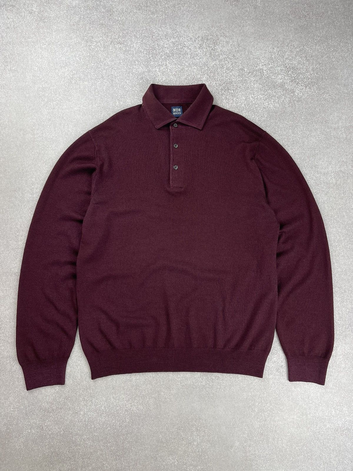 Boggi Boggi Milano Wool Knit Sweater Men’s Size XL Size US XL / EU 56 / 4 - 1 Thumbnail