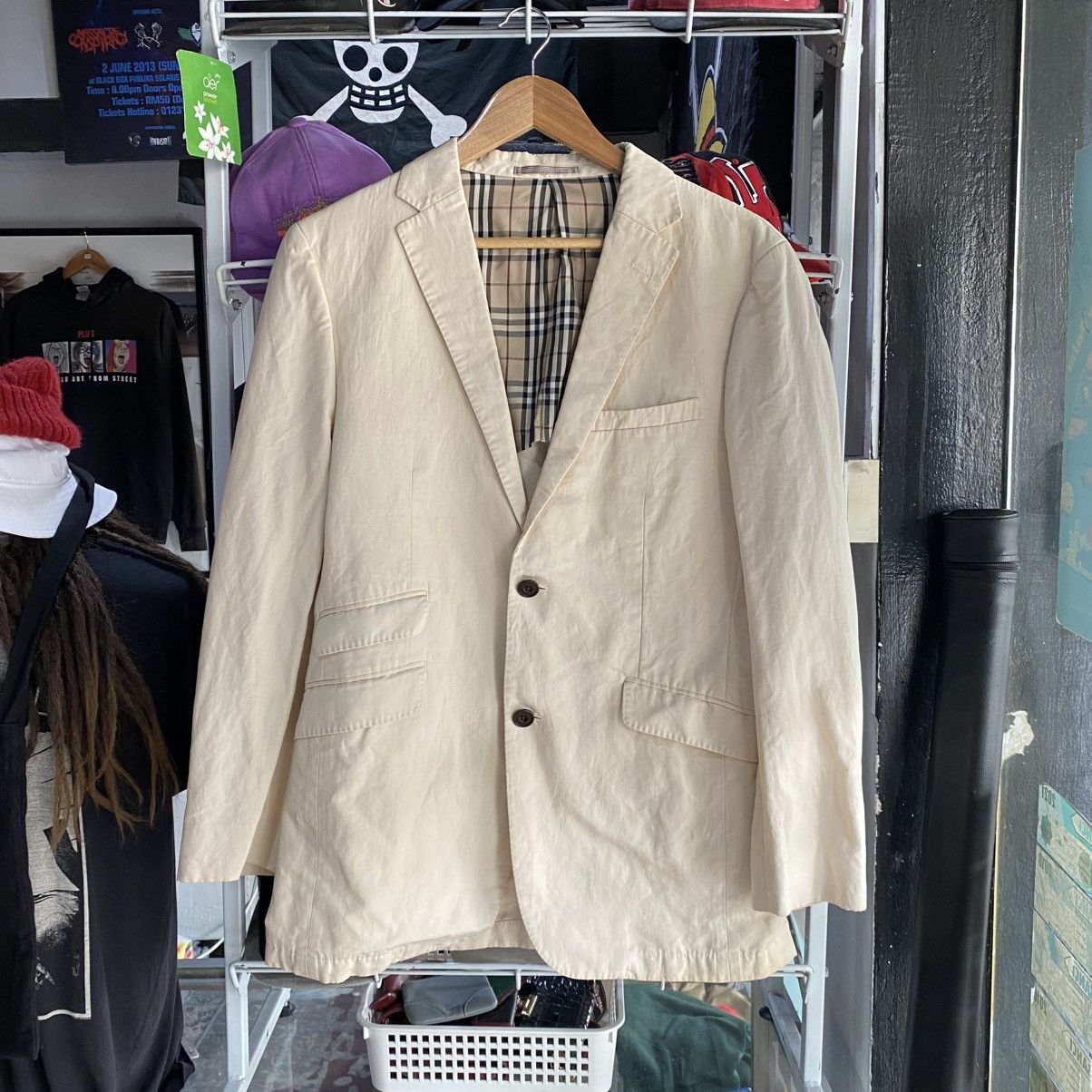 Burberry BURBERRY BLACK LABEL BLAZERS SIZE L MADE IN JAPAN Size 40R - 1 Thumbnail
