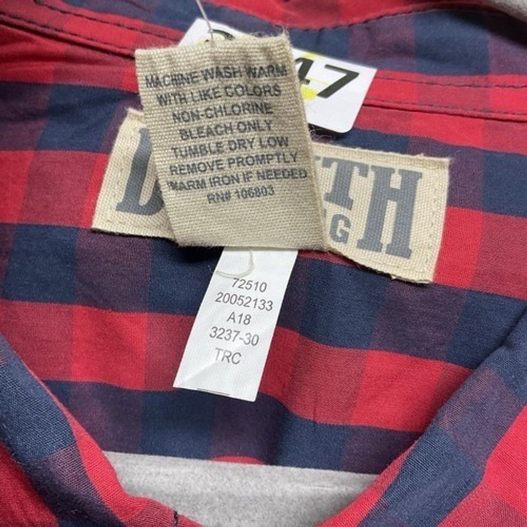 Duluth Trading Company NWT Duluth Trading Co Plaid ButtonUp Shirt Men Plus Size 3XL Size US XXL / EU 58 / 5 - 4 Thumbnail