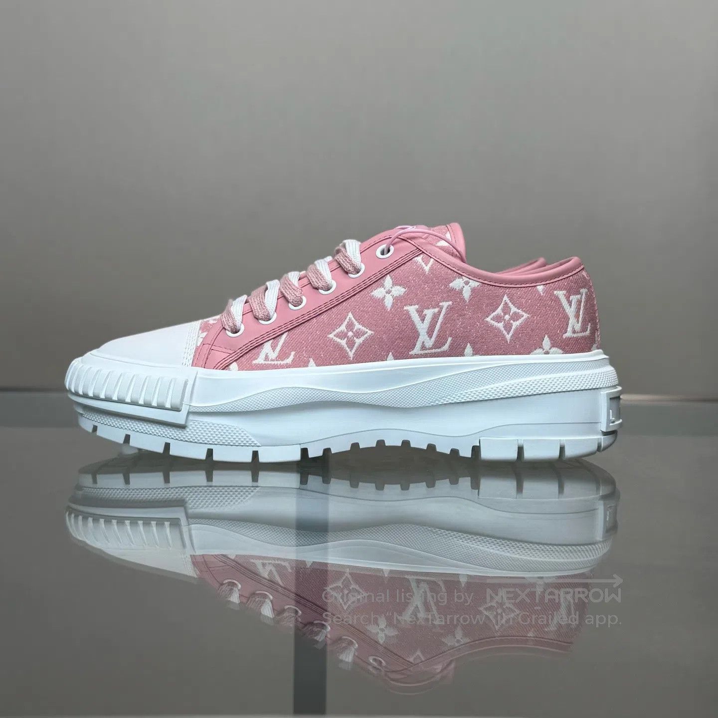 Louis Vuitton Louis Vuitton SQUAD White Powder Jeans with Vintage Full-P Size US 8 / IT 38 - 5 Thumbnail