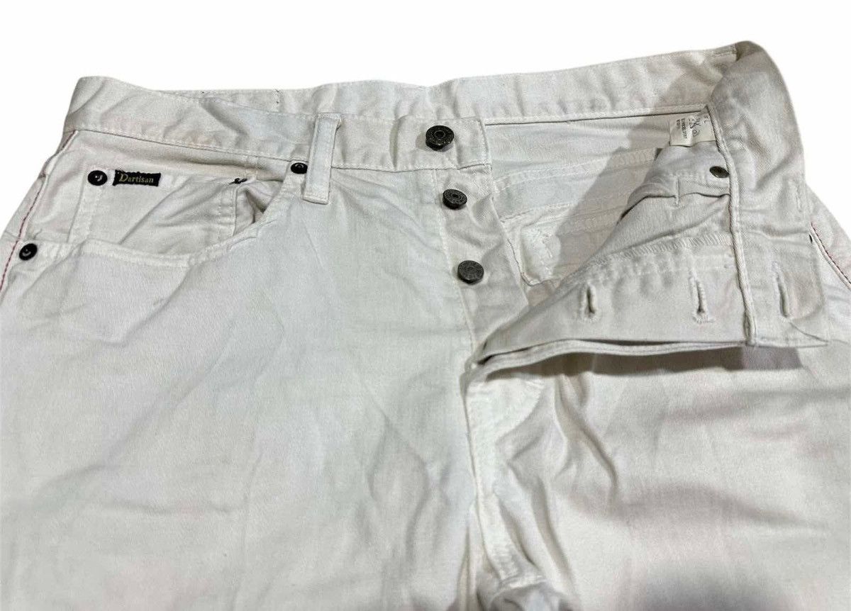 If Six Was Nine × Japanese Brand × Studio D'Artisan 🔥Vintage Studio D’Artisan White Flared Denim Size US 32 / EU 48 - 5 Thumbnail