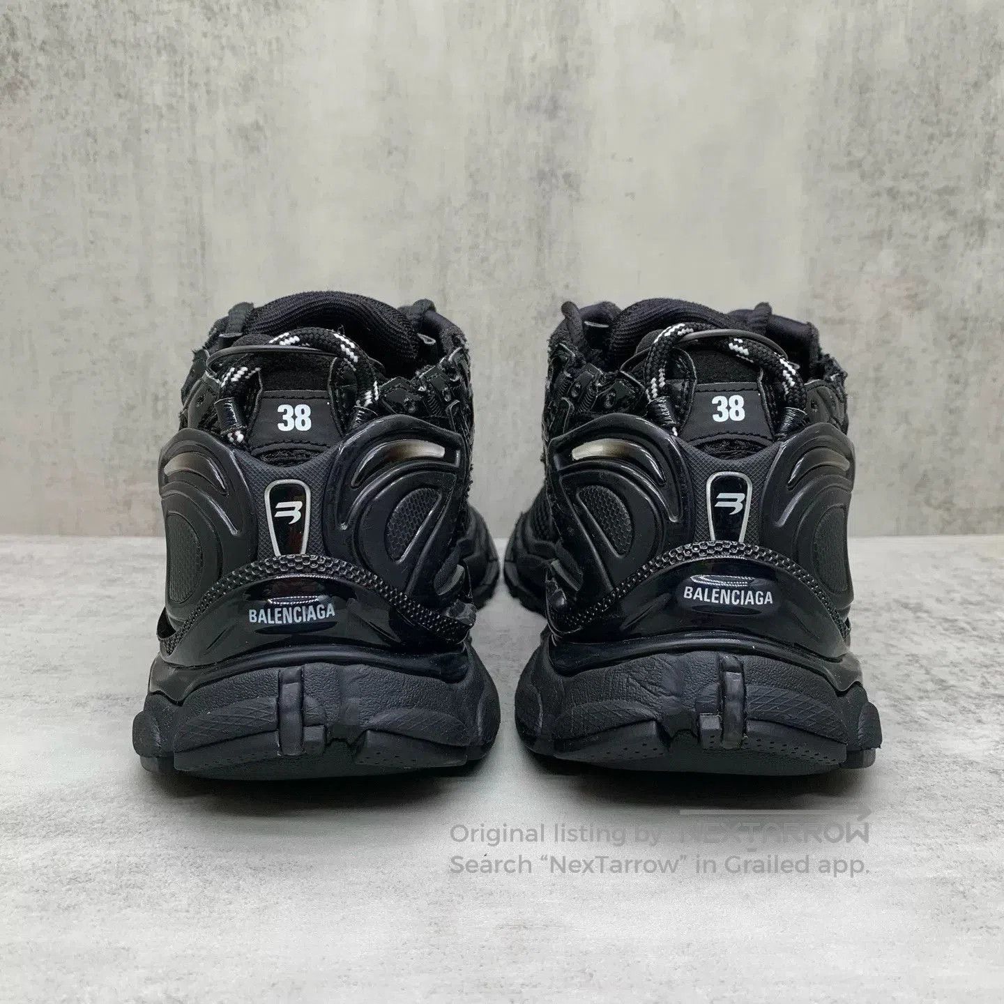 Balenciaga balenciaga black runner dad shoes size 38. Size US 6 / EU 39 - 4 Thumbnail